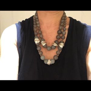Alexis Bittar double strand necklace